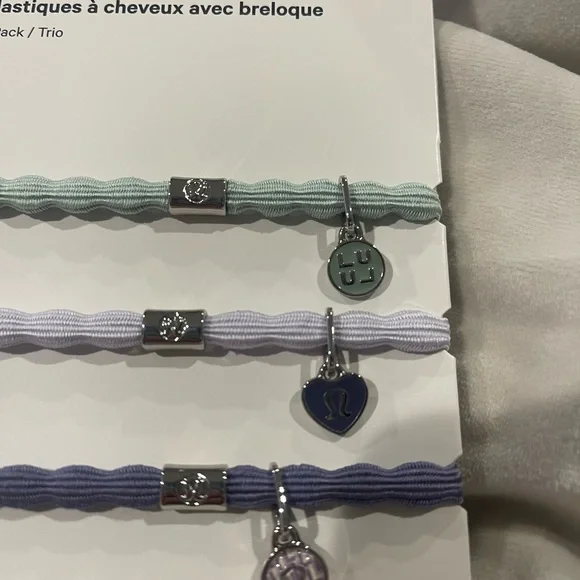 New lululemon Charm Hair Ties - Picture 2 of 2